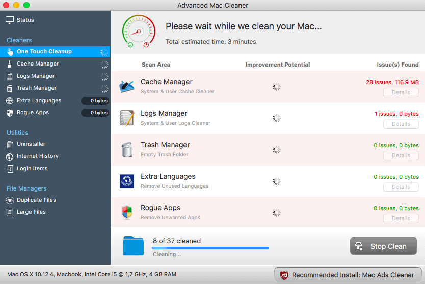 mcafee advaned mac cleaner woth the money